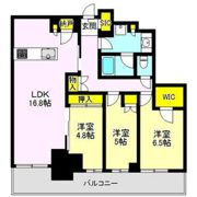 ブリリアタワー高崎アルファレジデンシア 805号の間取り画像