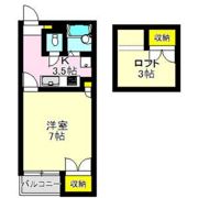 シティーパレス八千代の間取り画像