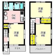 ハイツ関の間取り画像