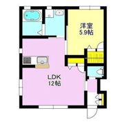 エーデルワイスCの間取り画像
