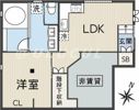 若葉3丁目戸建て1階の間取り画像