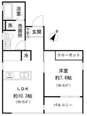 W－HOUSEⅢの間取り画像
