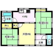 中尾ハイツの間取り画像