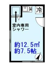 カラフルアパートメント高田馬場の間取り画像