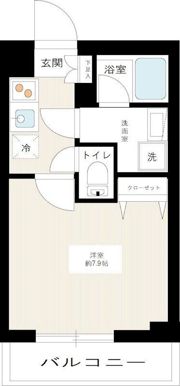 ARCOBALENO SAKURASHINMACHIの間取り画像