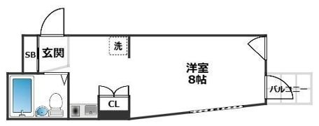 ワンズキャッスルの間取り画像