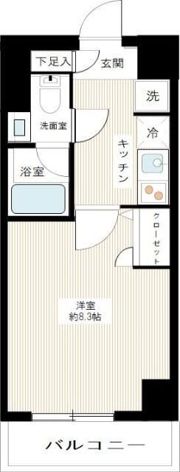 MAXIV北糀谷の間取り画像