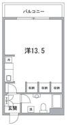 秀和西麻布レジデンスの間取り画像