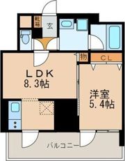プレミアムコート葵の間取り画像
