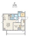 Garden Xavis不動前の間取り画像