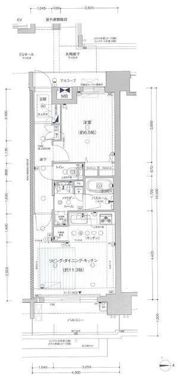 プレサンス ロジェ 名古屋駅NORTH FRONTの間取り画像