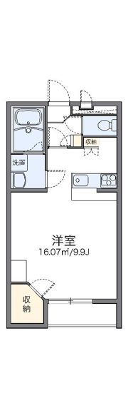 レオパレスロレンツォの間取り画像