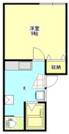 アンソレイユ平和Ⅱの間取り画像