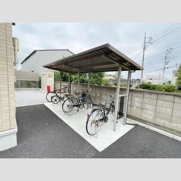 近くに駐輪場あり