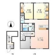 ユニヴァリィ ブリランテの間取り画像