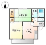 オーラルジュ Bの間取り画像