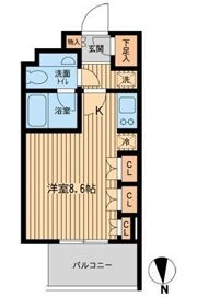 ファインアドレス新御徒町の間取り画像