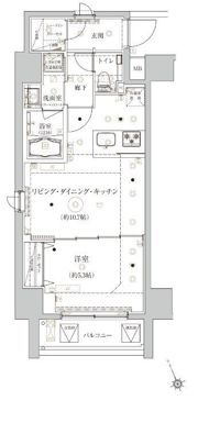 ベルシード上野松が谷の間取り画像