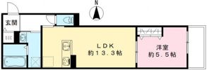 ソフィニティ名駅の間取り画像