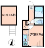 バーミープレイス西落合の間取り画像
