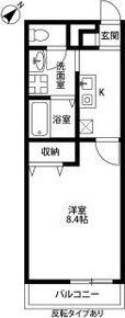 フロランス 東助松の間取り画像