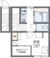 レオパレス幸の間取り画像