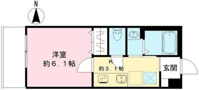 Aoakua（アオアクア）の間取り画像