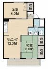 セジュールコバエA棟の間取り画像