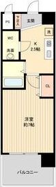 パークフラッツ金山の間取り画像