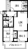 ダイアパレス葵の間取り画像