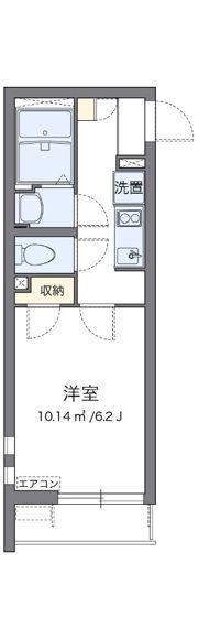 クレイノグランディールDの間取り画像