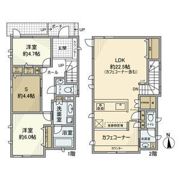 大宮戸建の間取り画像
