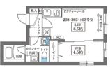 COCOCUBE大森西 東邦医大通りの間取り画像