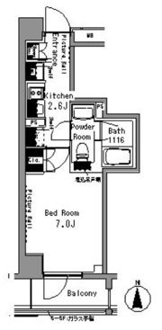 パークアクシス秋葉原の間取り画像