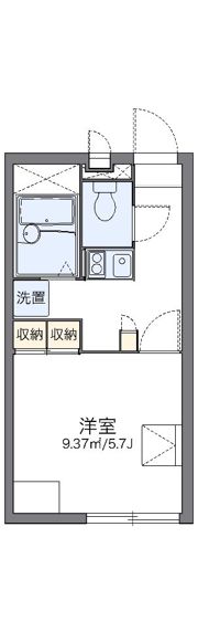 レオパレスアークソレーユ東林間の間取り画像