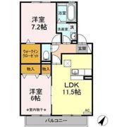グランドゥールKの間取り画像