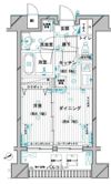 デュオ・スカーラ蒲田Ⅱの間取り画像