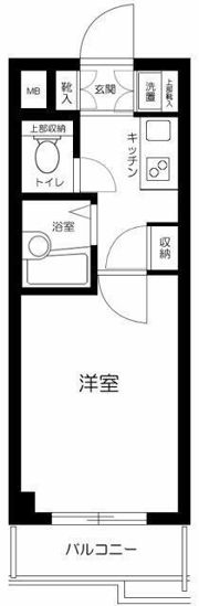 ルーブル中野新橋の間取り画像