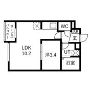 カーサピアッツァ中野松が丘の間取り画像