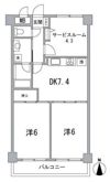 グリーンプラザ深川常盤の間取り画像