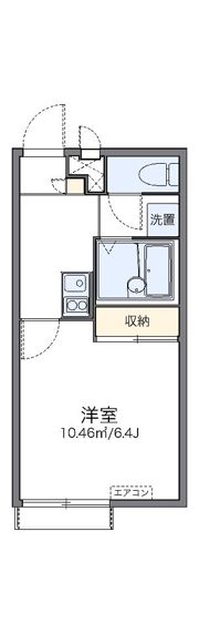 レオパレス安里の間取り画像