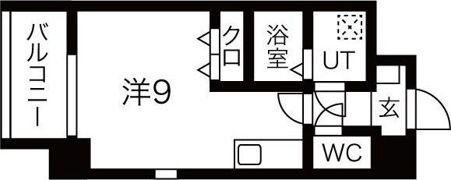 アレーヌコート金山の間取り画像