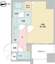 APEX名古屋栄Premier Lifeの間取り画像