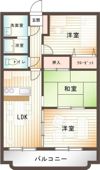 サンコート大島A棟の間取り画像