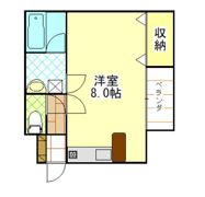 スクエア横手の間取り画像