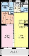 ALBA Terrace（アルバ テラス）の間取り画像