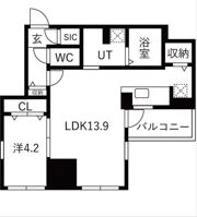 ザ・レジデンスパーク栄の間取り画像