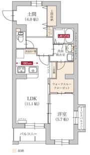 シャルマンウェストの間取り画像