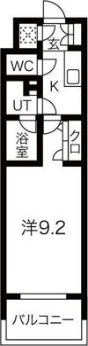 フローラル東別院の間取り画像