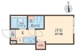 キャトル梅屋敷の間取り画像
